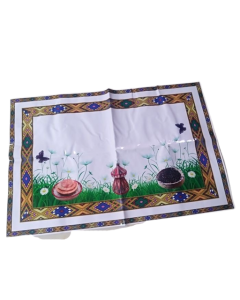 Buna Mintaf-Coffee Rug (Large Telet)